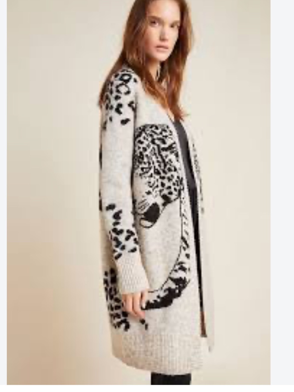 anthropologie lucerne sweater cardigan moth L